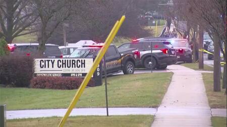 Tiroteo en Wisconsin, EEUU. Foto: Captura