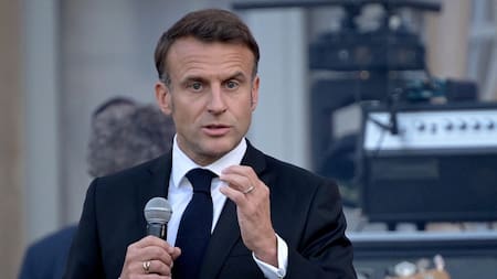 Emmanuel Macron, presidente de Francia. Foto: Reuters.