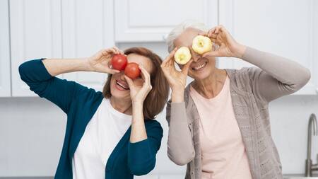 Alimentación saludable, longevidad. Foto: Freepik.