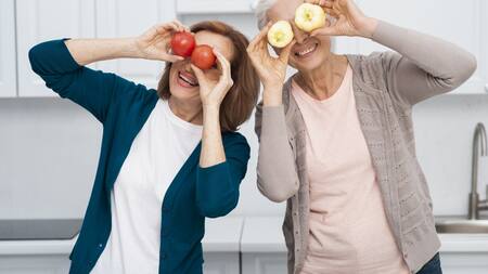 Alimentación saludable, longevidad. Foto: Freepik.