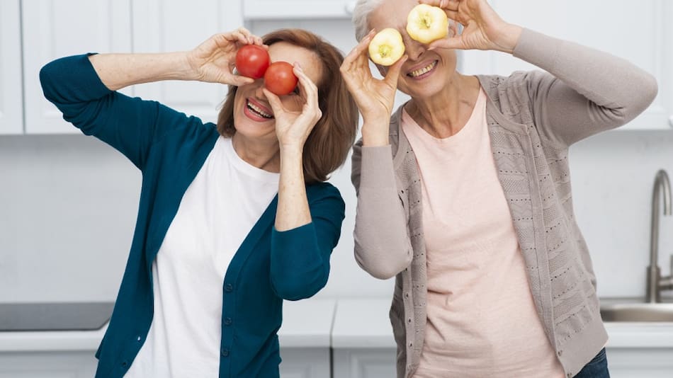 Alimentación saludable, longevidad. Foto: Freepik.