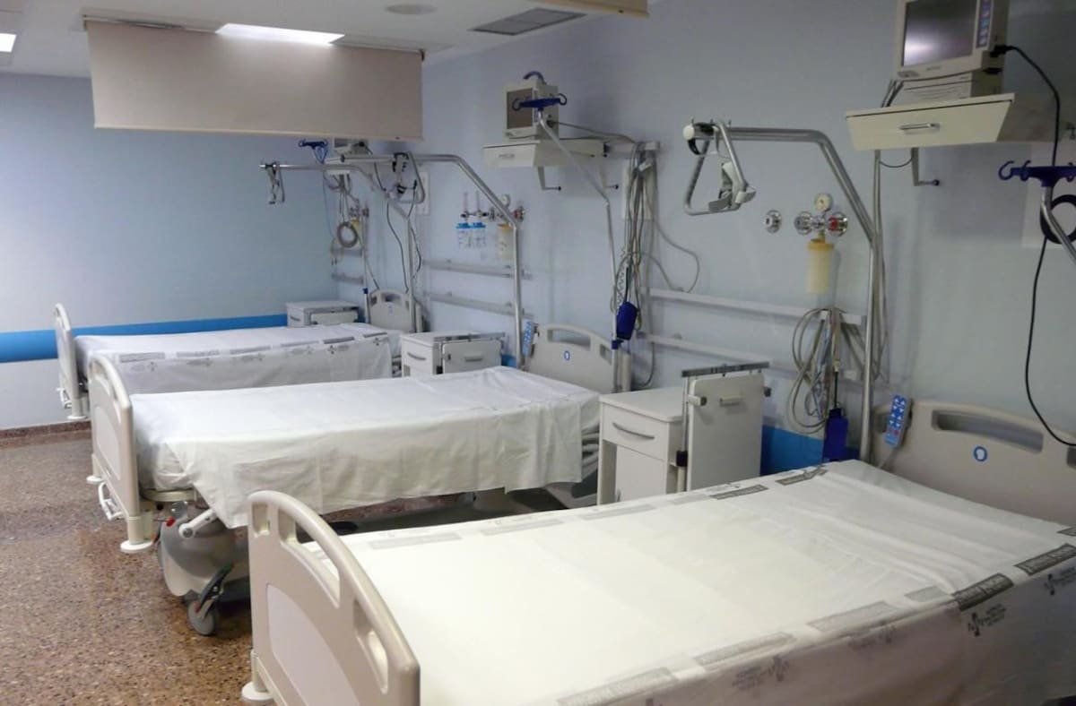 Pasillos de hospitales