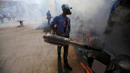 Lucha contra el dengue en Honduras, REUTERS