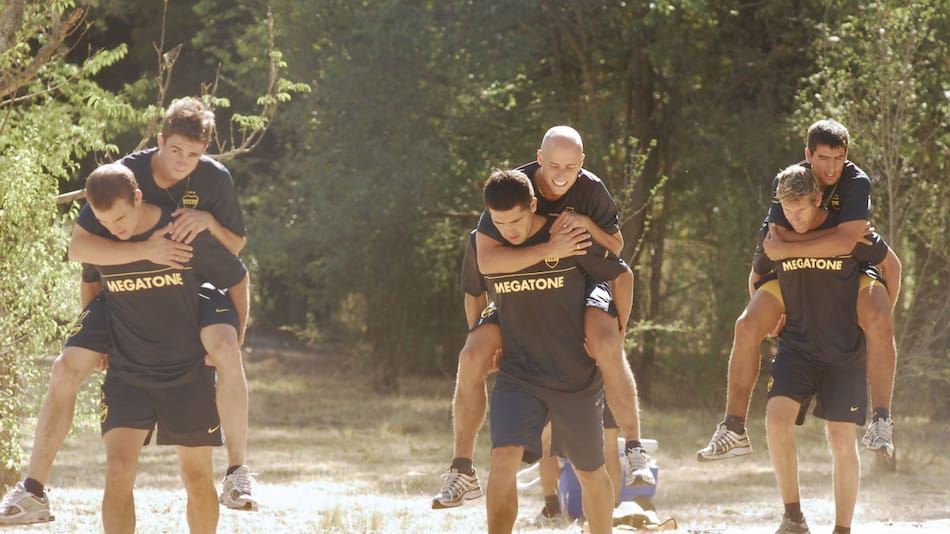 Una estrella de Boca pasó a ser peluquero. Foto: NA.