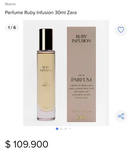 Cuánto cuesta el dupe del perfume favorito de Wanda Nara. Foto Mercado Libre