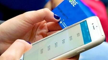 Tarjeta SUBE, celulares, NA