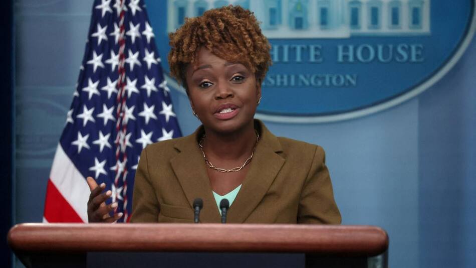 Karine Jean-Pierre; portavoz de la Casablanca. Foto: Reuters.