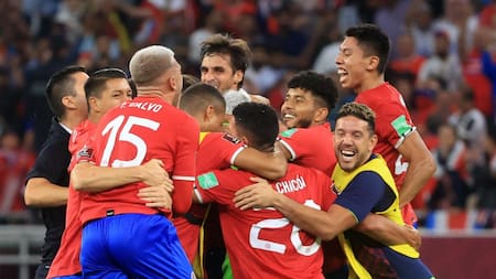 Repechaje para el Mundial de Qatar, Costa Rica vs. Nueva Zelanda. Foto: REUTERS.