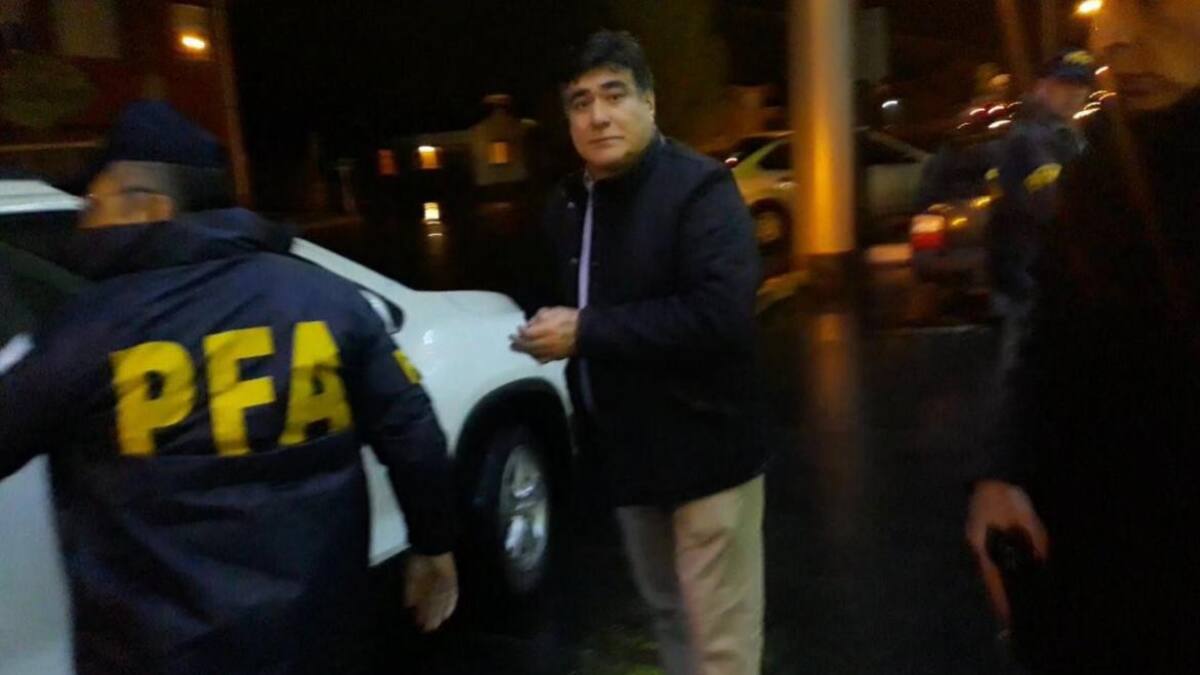 Detención de Carlos Zannini