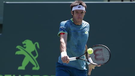 Leonardo Mayer en Masters 1000 de Miami (Reuters)