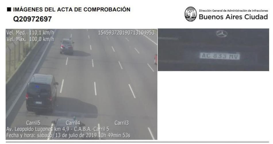 Autos presidenciales, Agencia NA