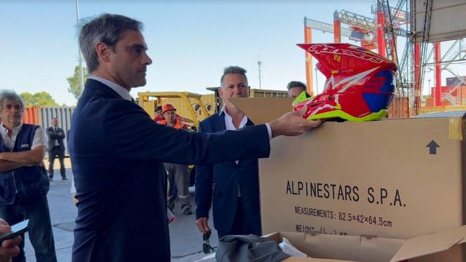 Guillermo Michel, Aduana, operativo de control, NA