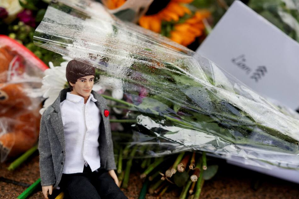 Fans de One Direction homenajean a Liam Payne en el londinense Hyde Park. Foto: Reuters.