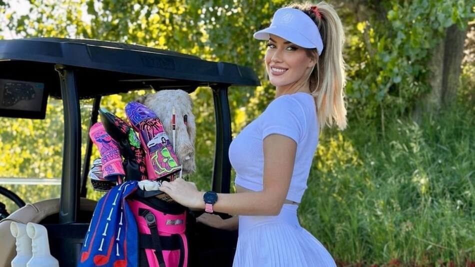 Paige Spiranac, golfista e influencer. Foto: Instagram / _paige.renee.