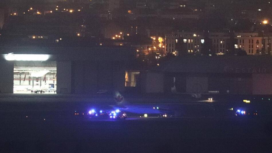 Boeing 767 de Air Canadá, aterrizaje en Madrid, REUTERS