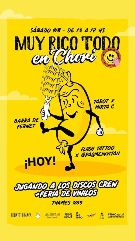 "Muy rico todo", evento gastronómico en la Ciudad de Buenos Aires.