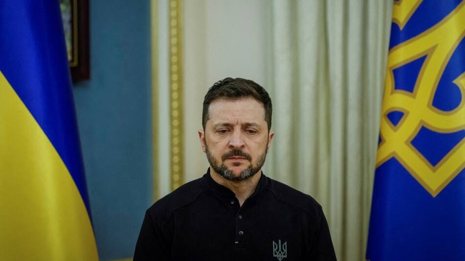 Volodímir Zelenski, presidente de Ucrania. Foto: Reuters (Alina Smutko)
