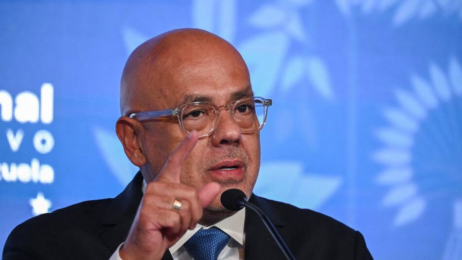 Jorge Rodríguez, presidente de la Asamblea Nacional y jefe de la delegación del Gobierno en el diálogo venezolano. Foto: Reuters.