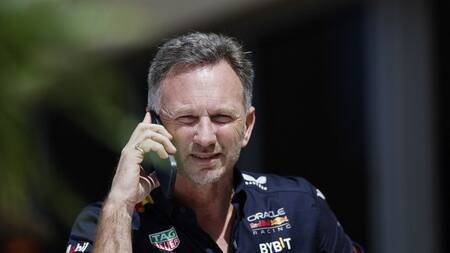 Christian Horner, director de equipo de Red Bull. Foto: Reuters.