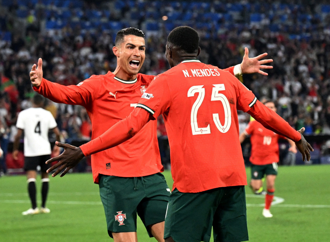 UEFA Nations League, Portugal vs. Alemania. Foto: REUTERS.