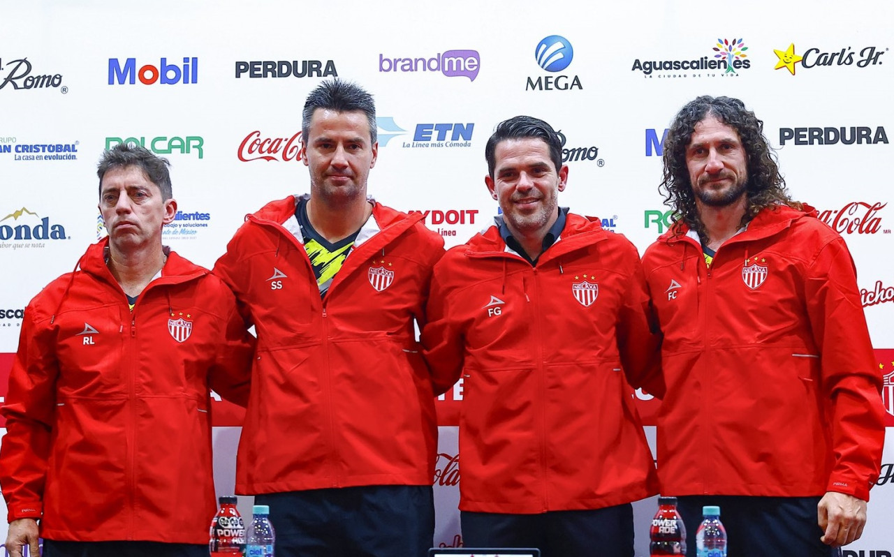 Fernando Gago en el Necaxa. Foto: @ClubNecaxa.
