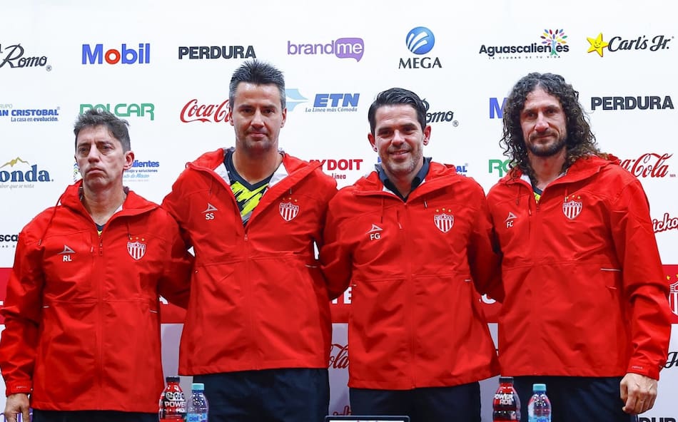 Fernando Gago en el Necaxa. Foto: @ClubNecaxa.