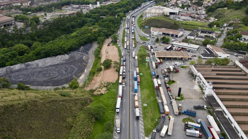 Carretera de Brasil. Foto: EFE.