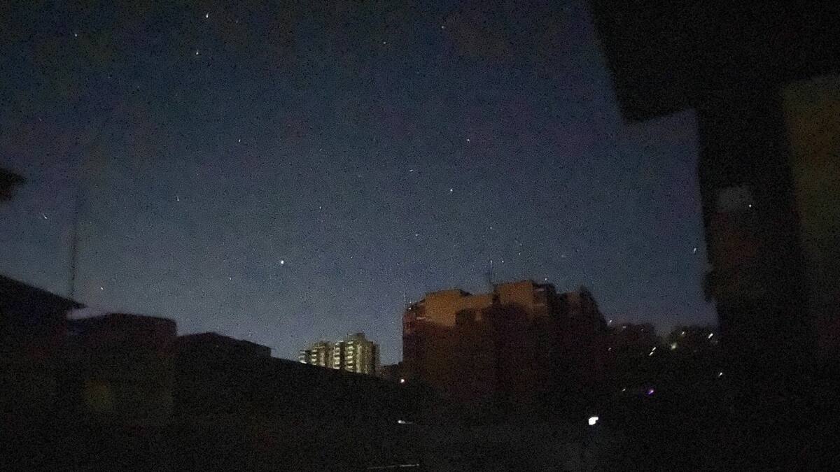 Apagón en Venezuela. Foto: X.