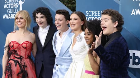Elenco de Stranger Things. Foto: Reuters.