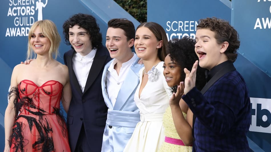 Elenco de Stranger Things. Foto: Reuters.