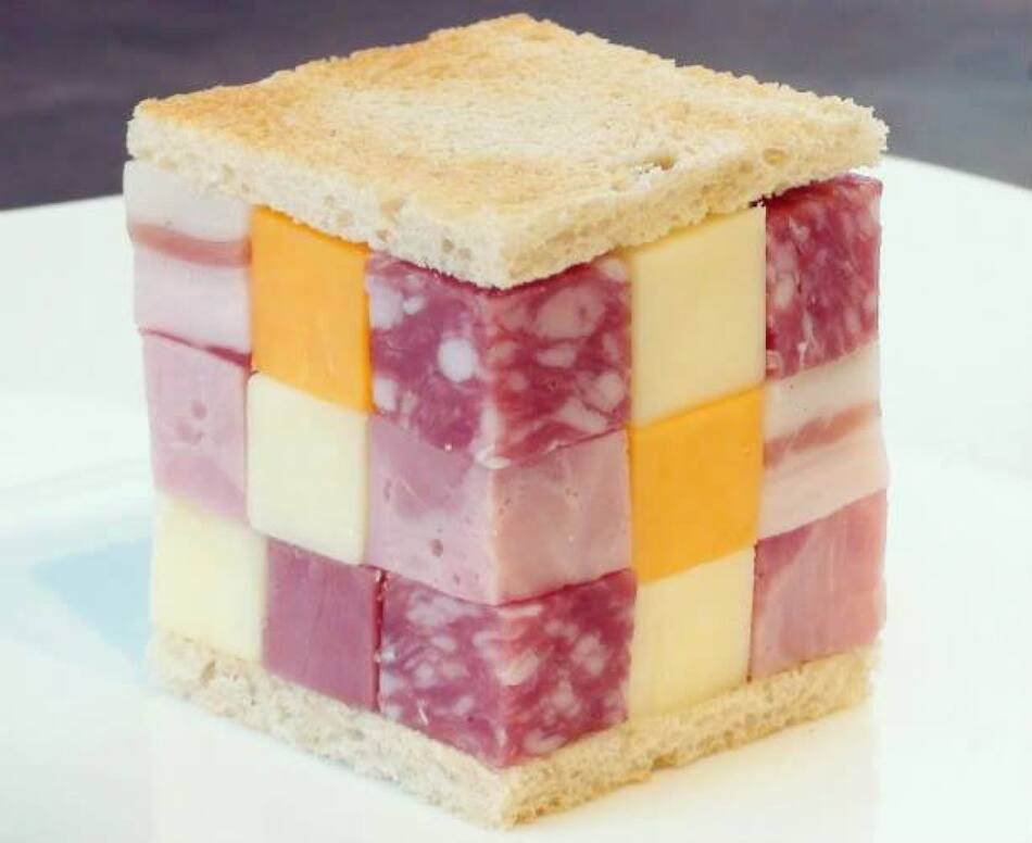 Sándwich. Foto Facebook @hipermiga