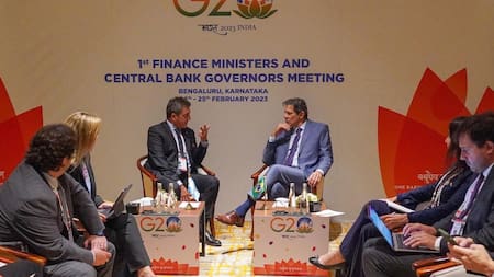 Sergio Massa con Fernando Haddad. Foto: Prensa Casa Rosada.