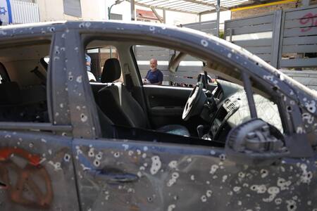 Cohetes disparados desde el Líbano impactaron en Kiryat Bialik, en el norte de Israel. EFE