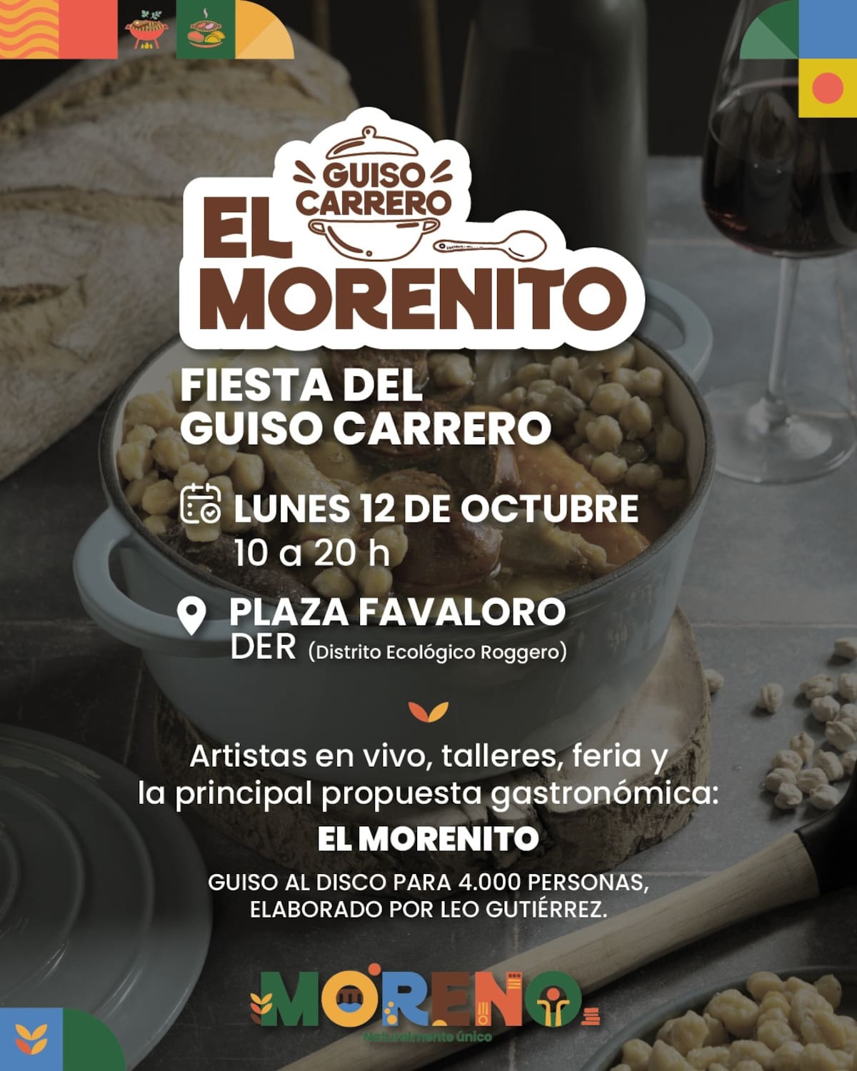 Fiesta del Guiso Carrero en Moreno.