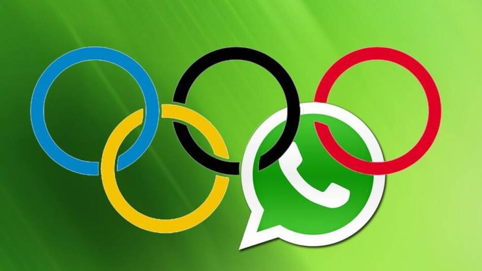 El modo "Juegos Olímpicos" llegó a WhatsApp. Foto: Gentileza Diario AS.