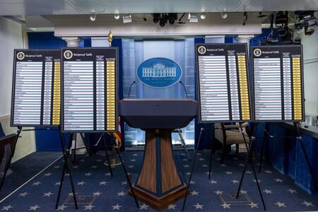 Aranceles de Donald Trump. Foto: EFE/Shawn Thew