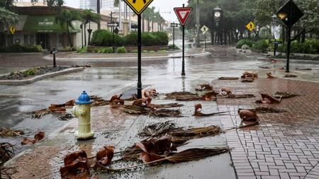 Huracán Ian en Florida. Foto: REUTERS.