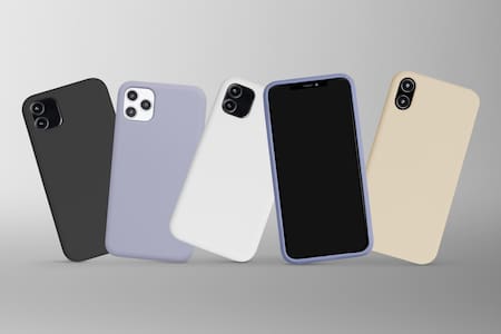 Fundas de celulares. Foto: Freepik.