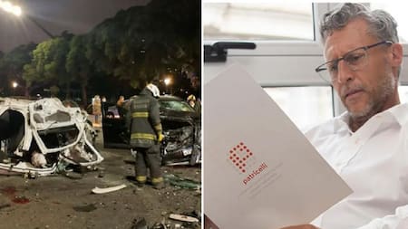 Empresario que atropelló y mató en Palermo. Fotos: NA.