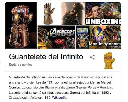Google permite que Thanos se apodere de tu buscador