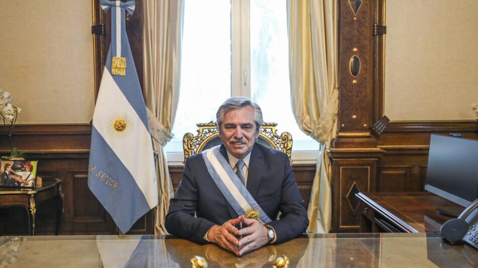 Alberto Fernández, jura como presidente, NA