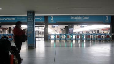 Cambia la estación Once del tren Sarmiento: el anuncio de Trenes Argentinos