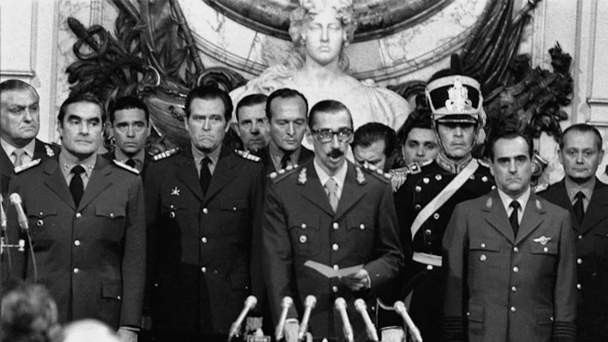 La dictadura militar en Argentina duró de 1976 a 1983.