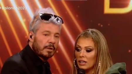 Coki Ramírez y Marcelo Tinelli. Foto: captura.