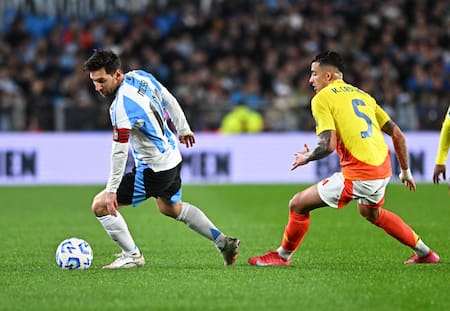 Lionel Messi, Selección Argentina. Foto: REUTERS/Rodrigo Valle.