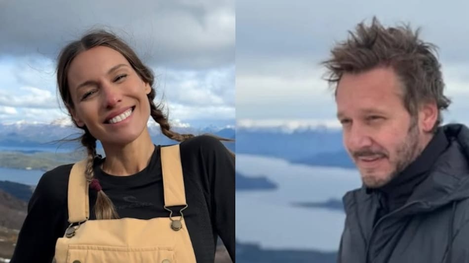 Las vacaciones de Pampita en la Patagonia.