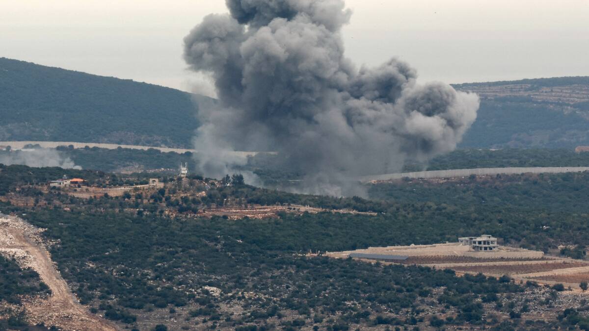 Frontera entre Israel y el Líbano. Foto: Reuters