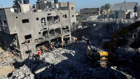Conflicto en Franja de Gaza. Foto: Reuters.