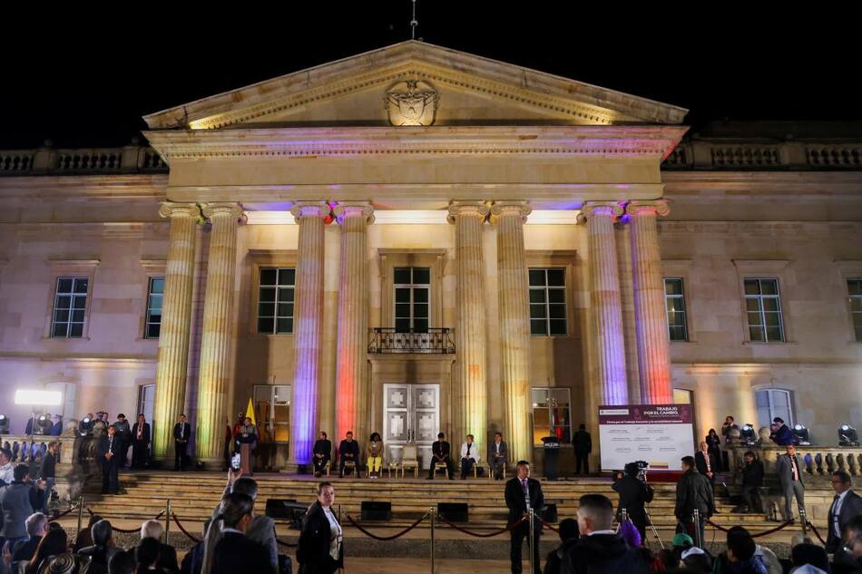 Palacio de Nariño, sede de la Presidencia de Colombia. Foto: Reuters.
