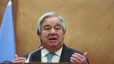 António Guterres, secretario general de la ONU. Foto: Reuters